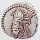 روی سکه یکه درهمی مربوط به بلاش ششم اشکانی _ سکه های ایران ، موزه کاظمینی ، امین امینی
