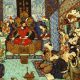 نقاشی سلطان محمود غزنوی در دربار او